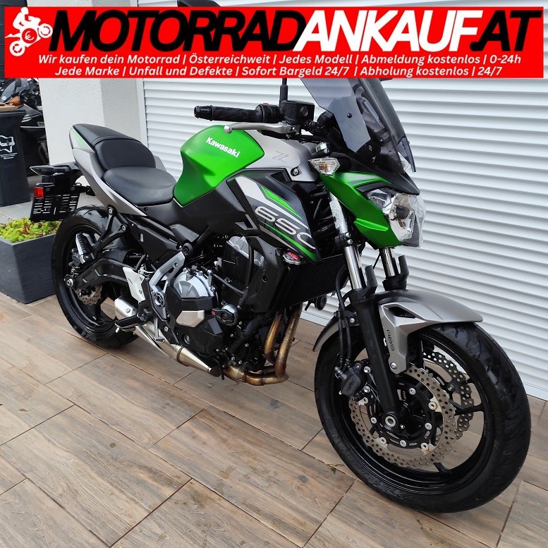Kawasaki Z650 verkaufen